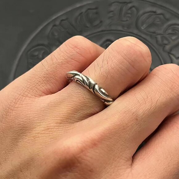 Chrome Hearts Retro Pattern Ring - Picture 7 of 7